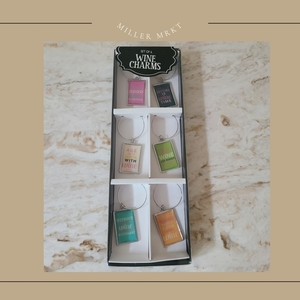 Wine Glass Charms Set Of Six‎